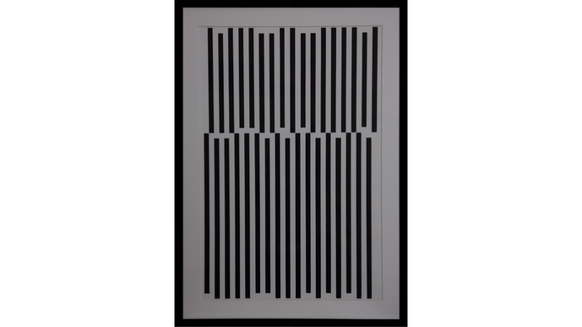 Ode Bertrand. "Le Vertical IV", 1998. 75 x 50cm