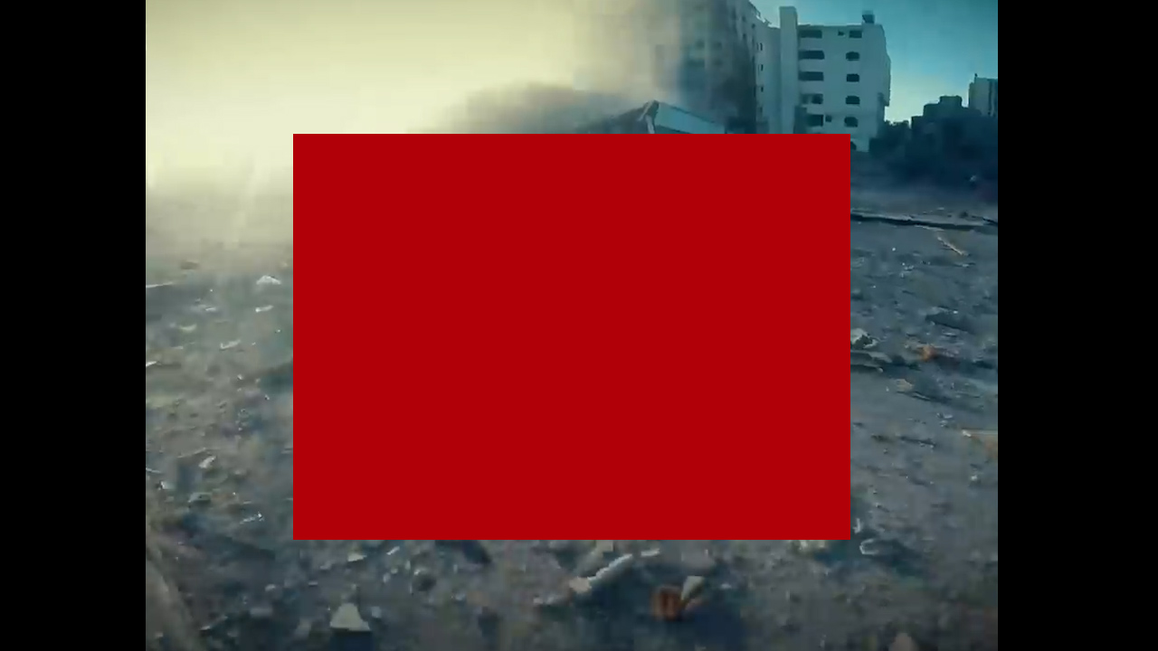 Still from the video "Wars that have not taken place" 2023.