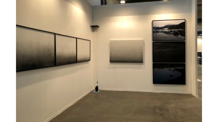 Booth installation view
