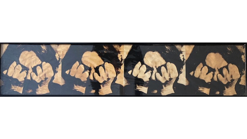 Marisa González. Female Violence.. Mary Beth. From The Discharge series. 1975-1977. 20 x 102 cm
