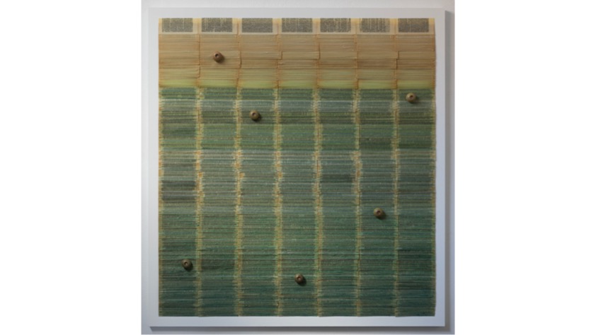 Rocío Garriga, 2025. 150 x 149 x 9,5 cm.