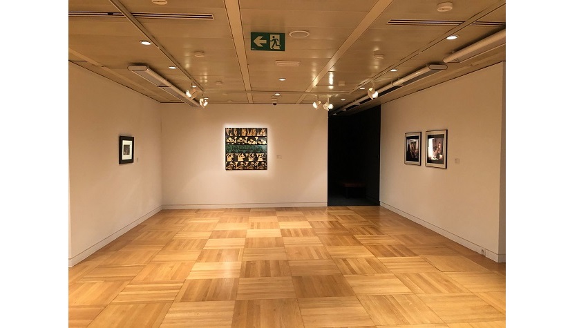 Installation view.