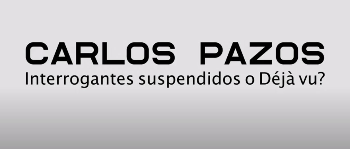 Entrevista de Carlos Pazos sobre su exposición "Interrogantes suspendidos" en la Galería ADN, Barcelona