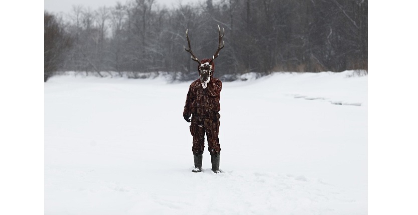 "Deer Man", 2015. Pigmented inks on Hahnemühle paper. 90 x 130 cm. Ed. of 5 + 2 PA.