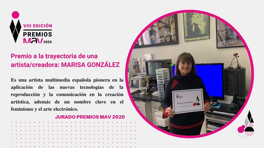 MAV 2020 AWARDS | Artist category: Marisa González