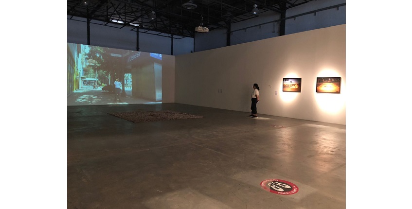 Installation view.