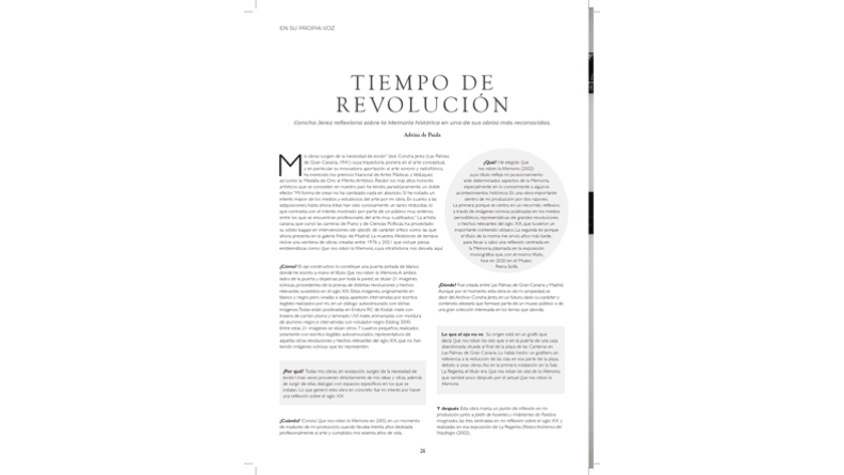 Tendencias del Mercado del arte magazine, no. 145 October, 2021.