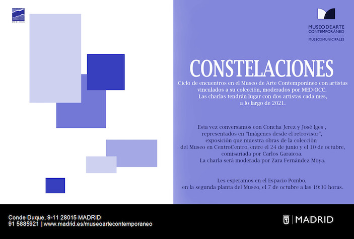 Encuentro con Concha Jerez y José Iges | Constelaciones | Museo de Arte Contemporáneo de Madrid