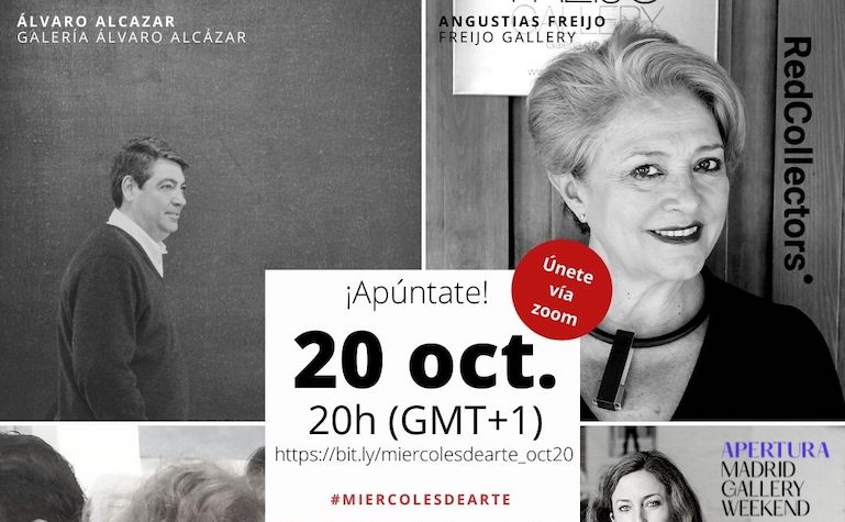 Miércoles de Arte 20 de octubre, con Angustias Freijo, directora de Galería Freijo