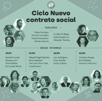 Concha Jerez in Zaragoza | Conversation "New Social Contract"