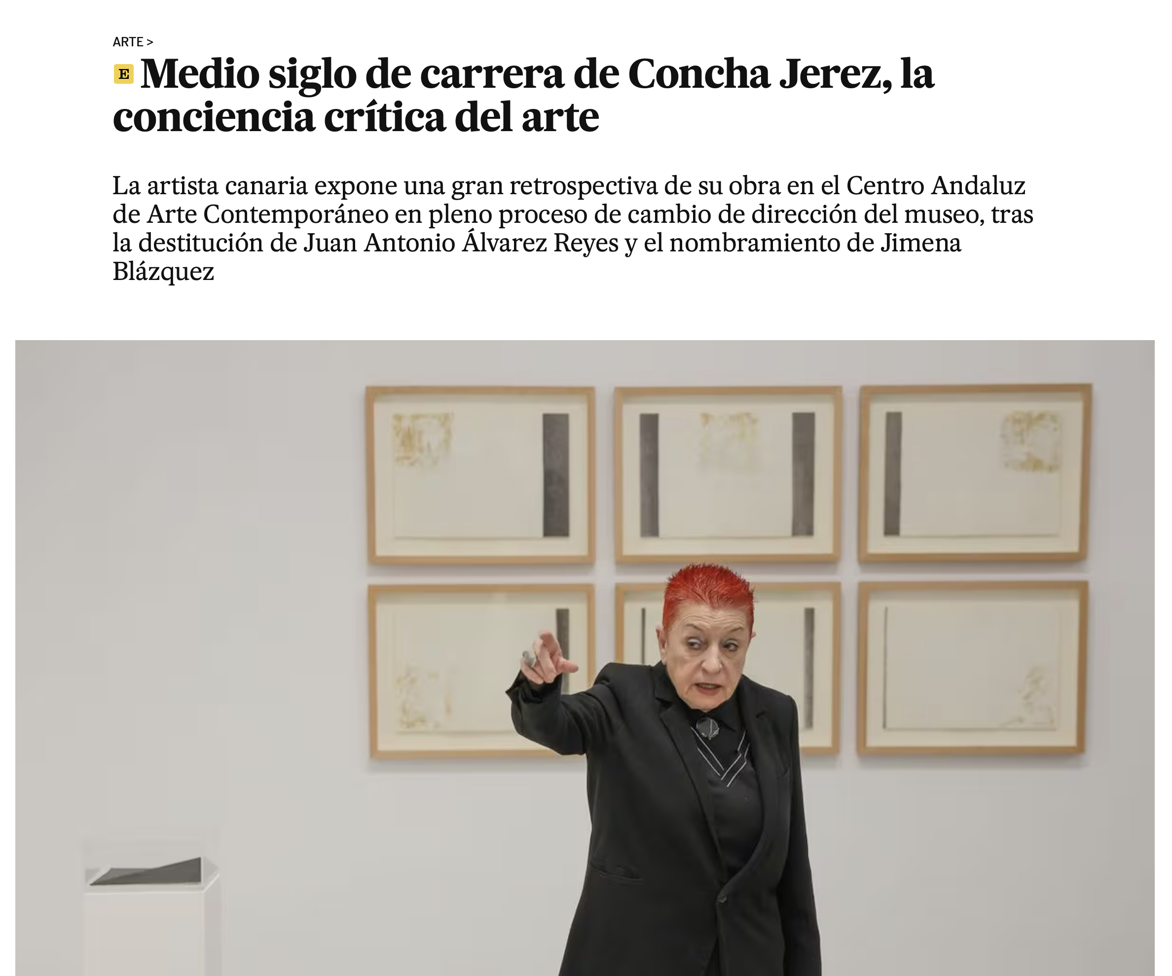 El País. 15th of November 2023
