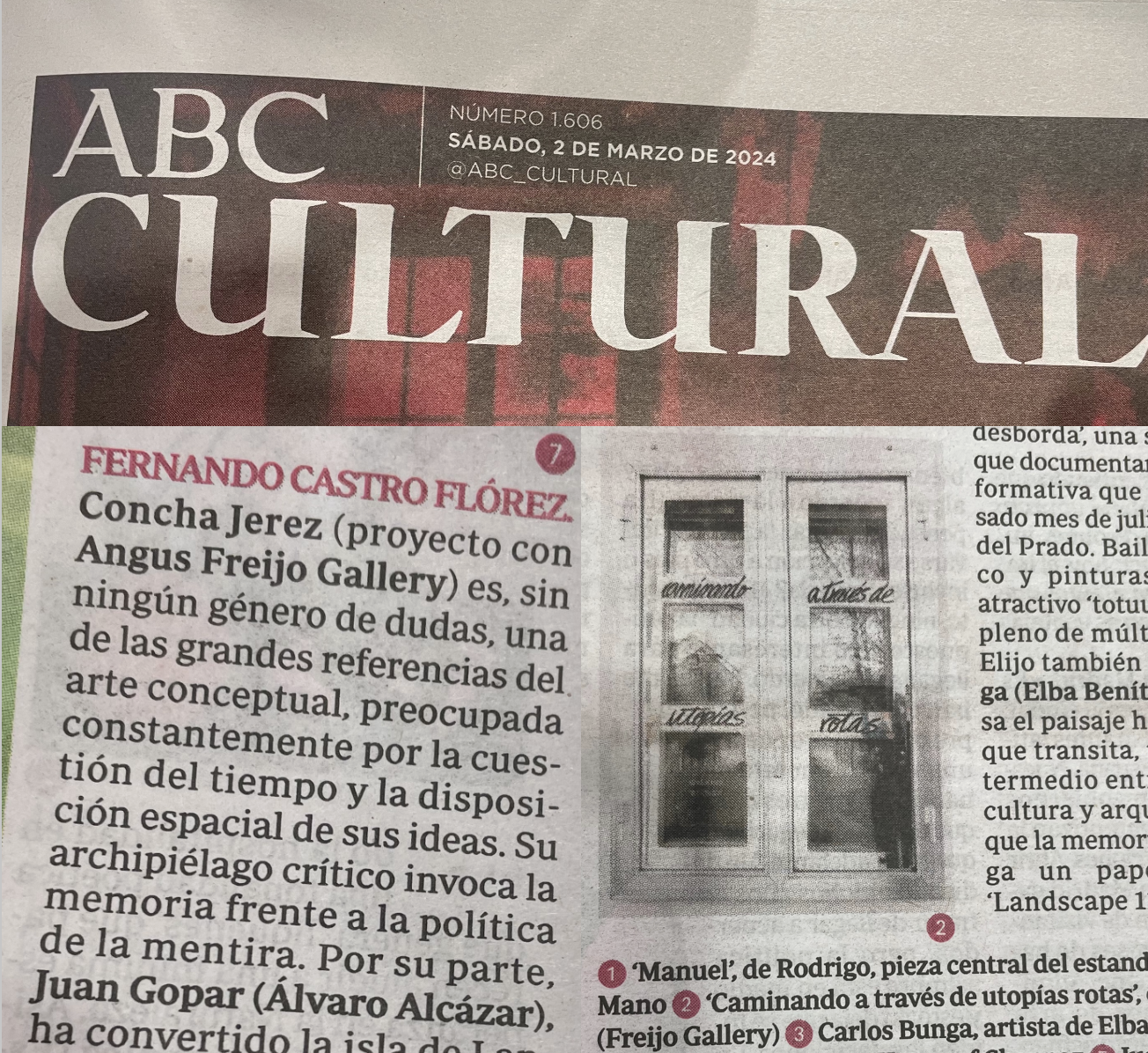 CONCHA JEREZ EN EL ABC CULTURAL