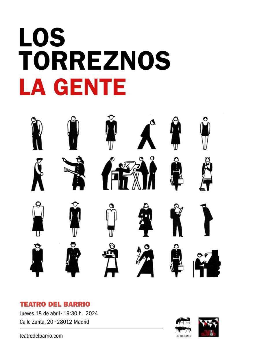 >"LA GENTE" DE LOS TORREZNOS DE NUEVO EN EL TEATRO DEL BARRIO