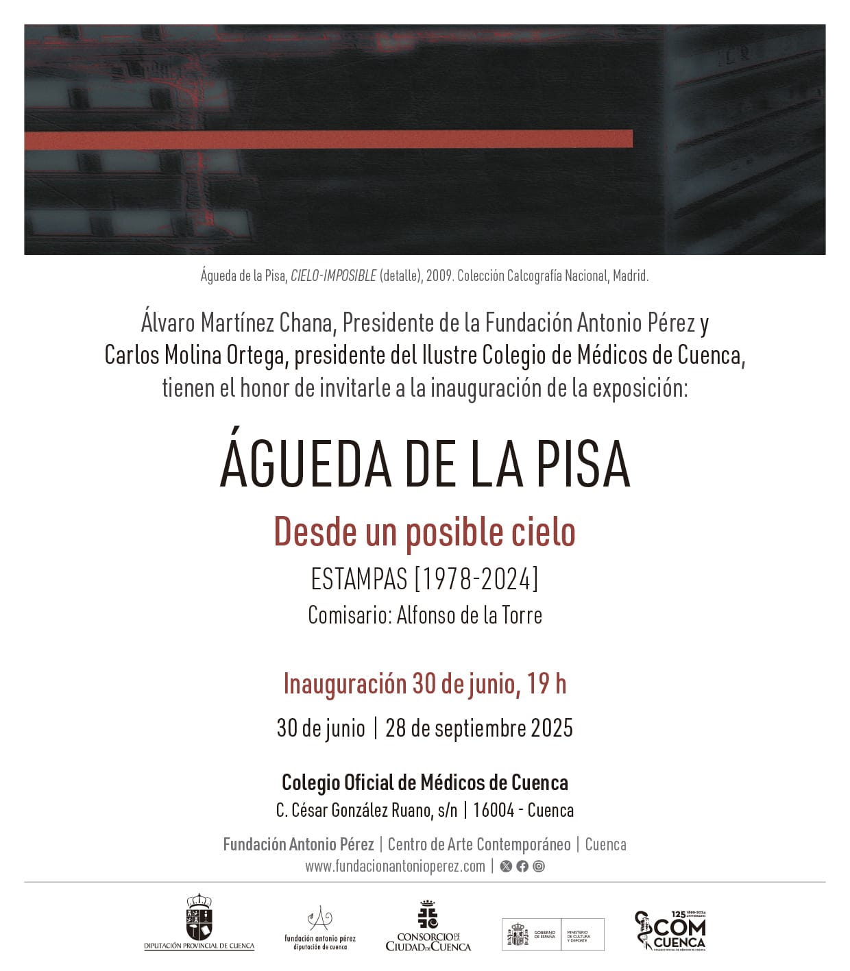 >Opening Águeda de la Pisa in Cuenca