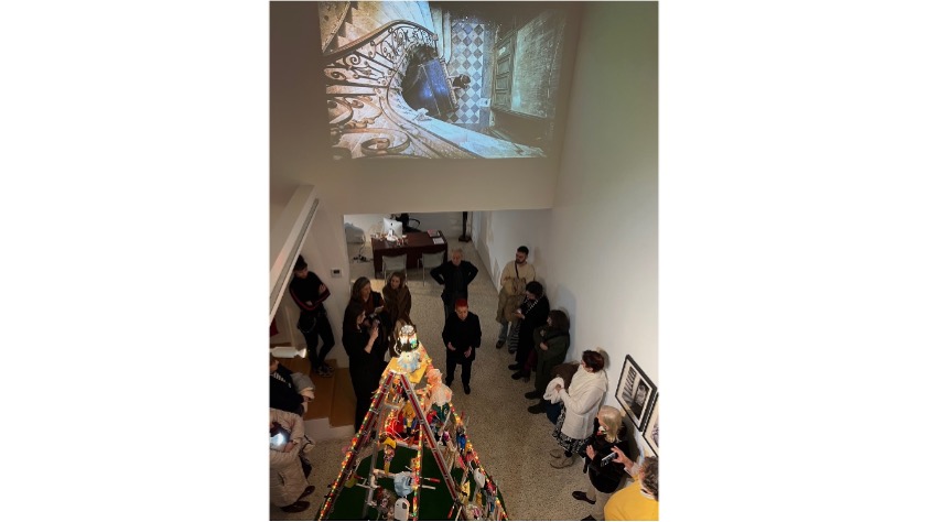 Inauguración de la exposición en Galería Freijo.