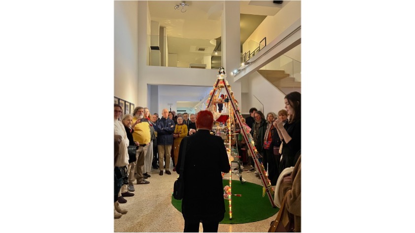 Inauguración de la exposición en Galería Freijo.