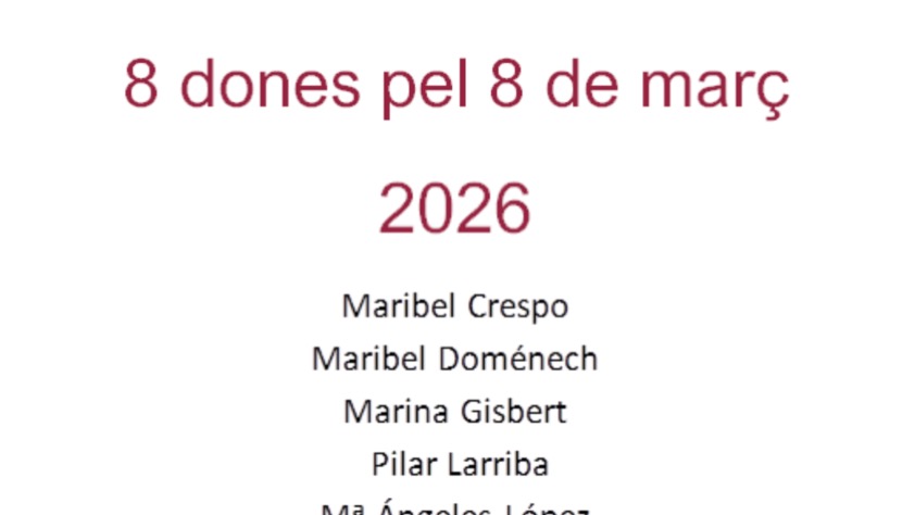 >Maribel Domènech, one of the 8 most prominent women in Valencia