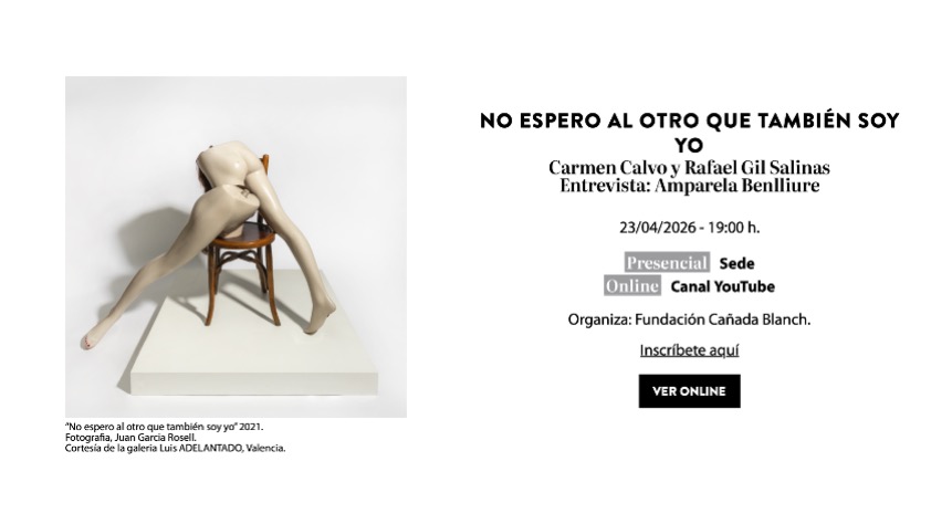 >Carmen Calvo Interviewed at Fundación Cañada Blanch in Valencia