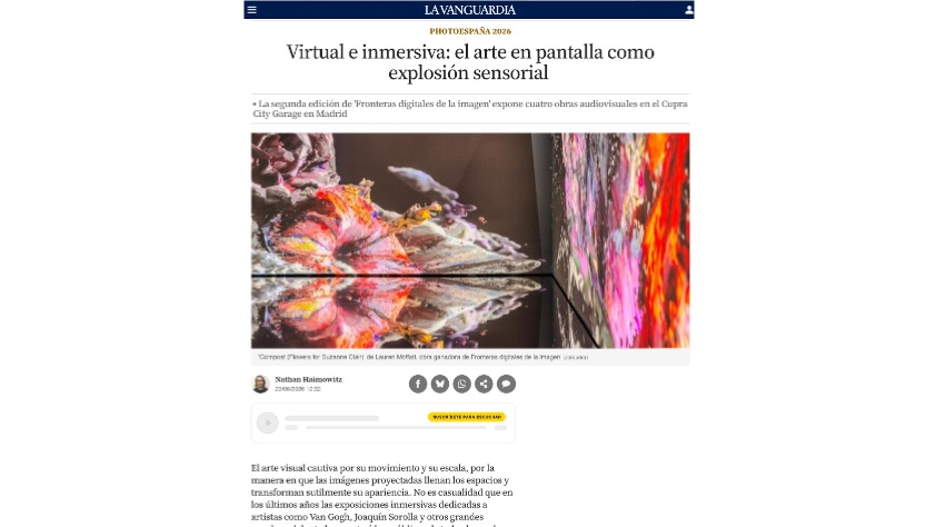 Article at La Vanguardia newspaper.