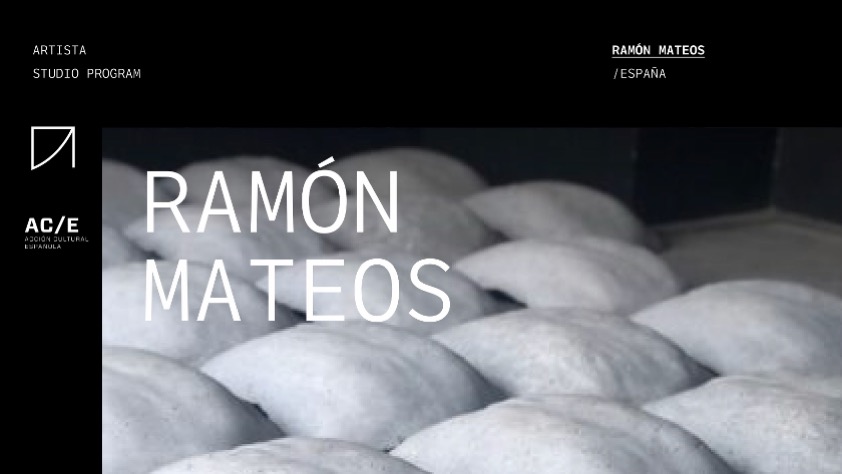 >Ramón Mateos, residency at Buenos Aires