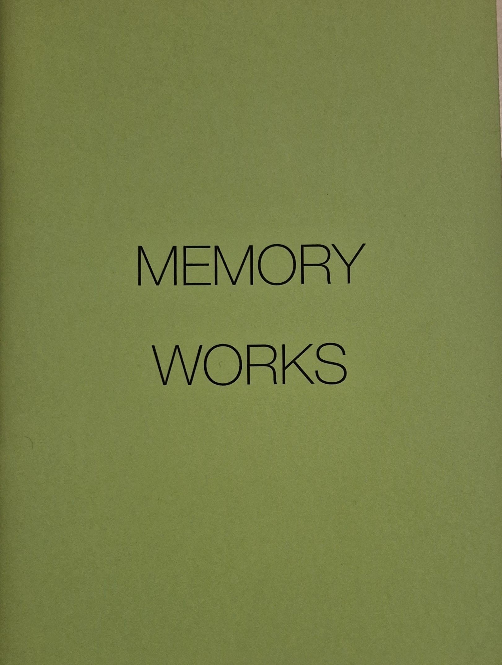 Marcelo Brodsky. Memory Works