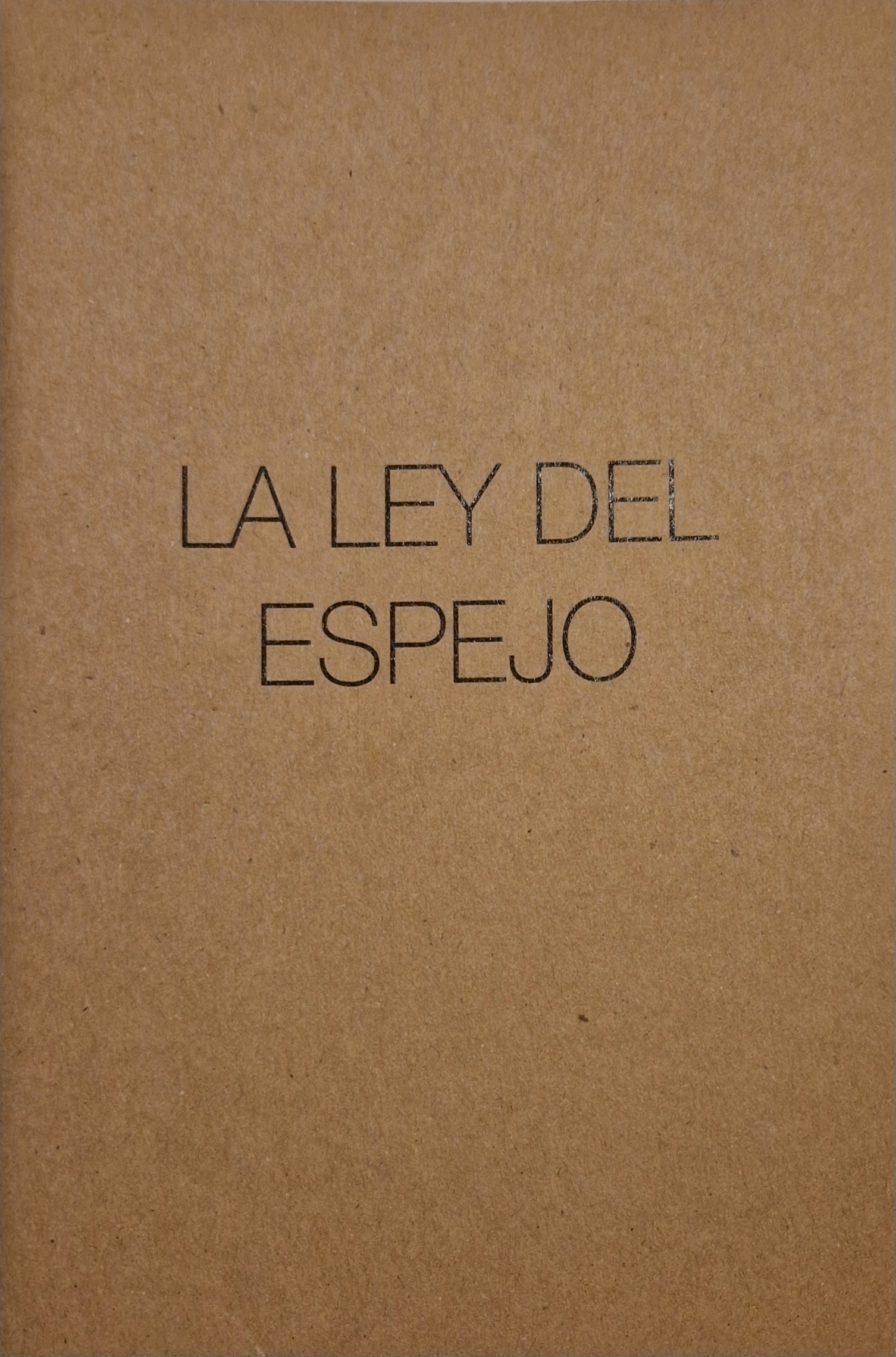 Rocío Garriga. La Ley del Espejo